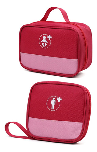 2pcs Botiquin Primeros Auxilios Bolsa Médica Táctica Camping