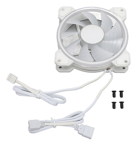 Ventiladores De Computadora Rgb Case Fan 12 Cm 4 Pines Pwm 3