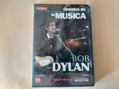 Dvd Bob Dylan/  Grandes De La Musica