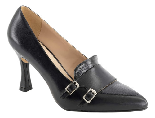 Zapato Tacon Formal Ve3739402 Suela Ligera Fresco Punta