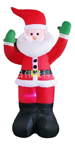 Regalo Inflable De Papá Noel De La Navidad 2,10 Toneladas