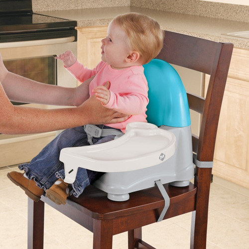 Imagen 4 de 6 de Silla Comedor Booster Portátil Bandeja Removible Safety Bebe