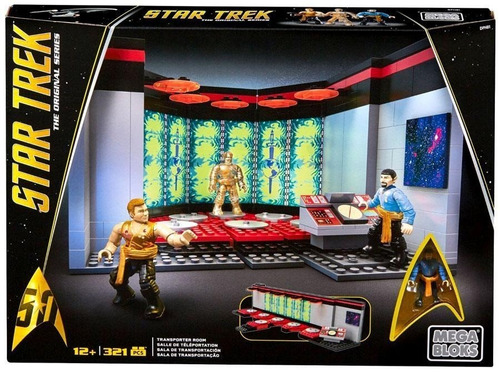 Mega Bloks Star Trek Transporter Room - Original - Dgl Games