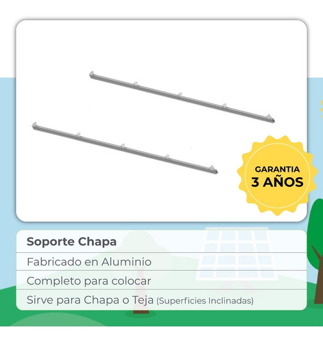 Kit Solar Paneles 8 X 330w On Grid Trifasico Inyeccion 3on