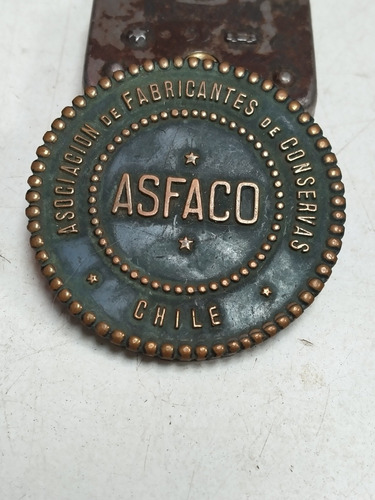 Medalla Antigua 1968 Asfaco 