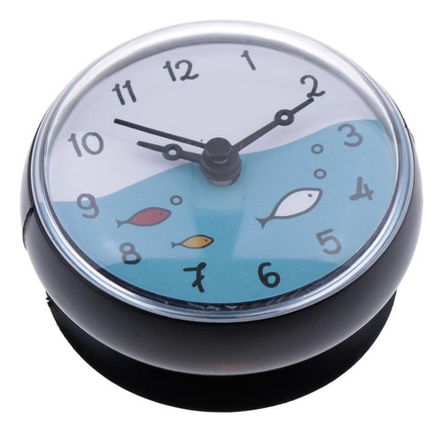 T Reloj De Pared Con Ventosa Resistente Al Agua Verde5
