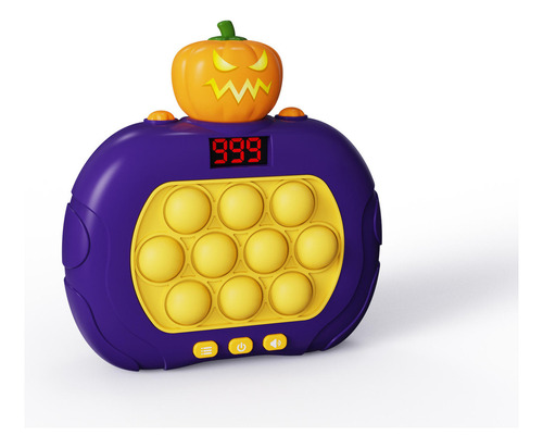 Juego De Rompecabezas Toy Pop-it Bubble Relief Stress Quick Color Pumpkin