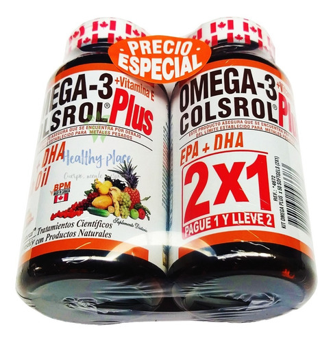 Omega 3 Fish Oil 1000mg 50 Caps X2