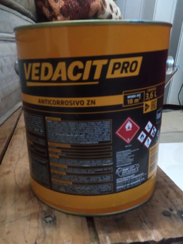  Anticorrosivo Vedacit Pro Zn Para Metais 