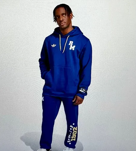 Conjunto Real Madrid Adidas Buzo Y Pantalón Originales Azul P