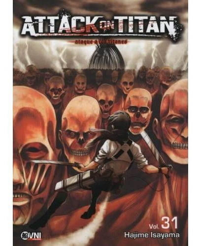 Attack On Titan Vol 31 - Hajime Isayama - Ovni - Manga