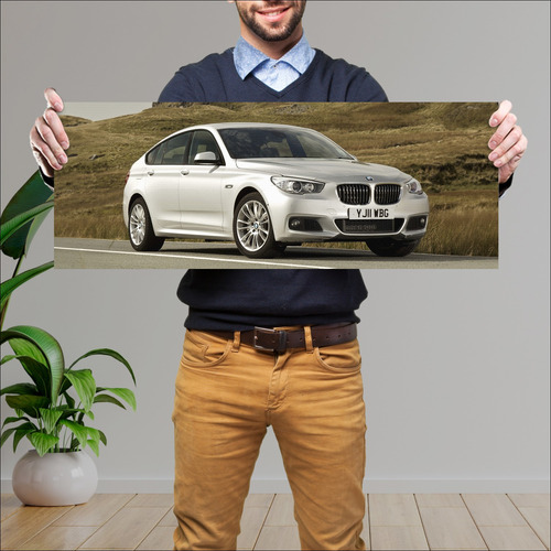 Cuadro 30x80cm Auto 2011 Bmw 5 Series Gran Turis 843