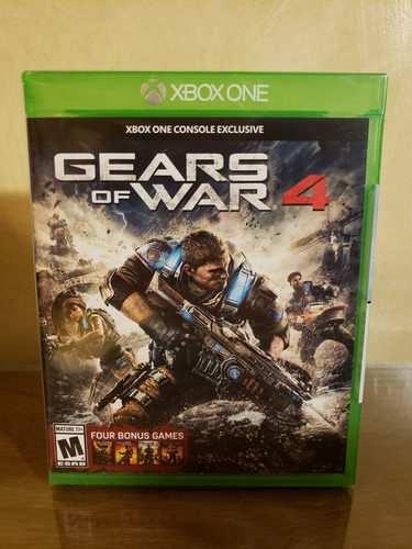 Gears Of War 4 Para Xbox One + 4 Juegos Extras En Game Star