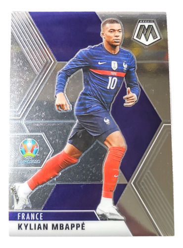 Tarjeta Panini Mosaic - Kylian Mbappe Francia