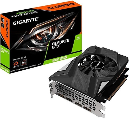 Imagen 1 de 3 de Placa Video Nvidia Geforce Gigabyte Gtx 1660 Super 6 Gb Oc