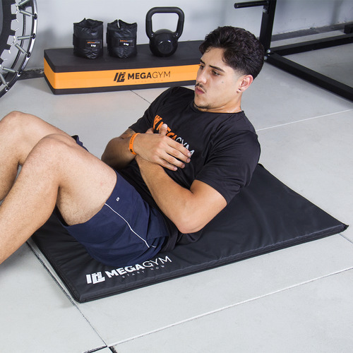 Kit 6 Colchonete Academia 90x45x2 Treino Em Casa Funcional Cor Laranja
