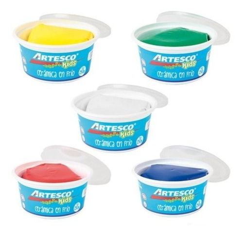 Imagen 2 de 3 de Cerámica En Frío | 250g | Artesco | Blanca