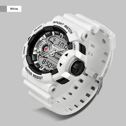 Sanda599 Relojes Luz Nocturna Impermeable Multifuncional Al
