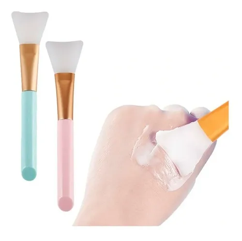 1 Pincel Facial De Silicona Para Aplicar Mascarillas Full
