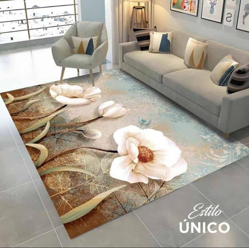 Alfombra Tapete Decorativa De Calidad 200x230 Cm