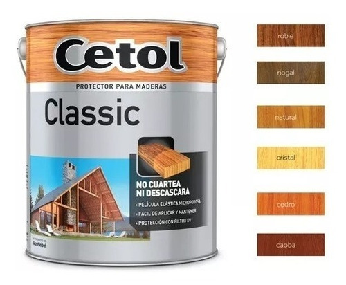 Cetol Classic Satinado Impregnante 4 Litros Gema