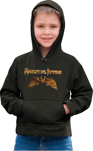 Hoddie/sudadera Angeles Del Infierno Niños/niñas Hard Rock