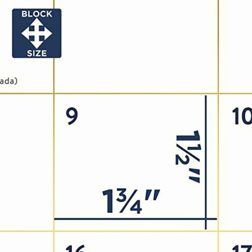 Calendario Académico De Pared 2021-2022, Simplificado Por