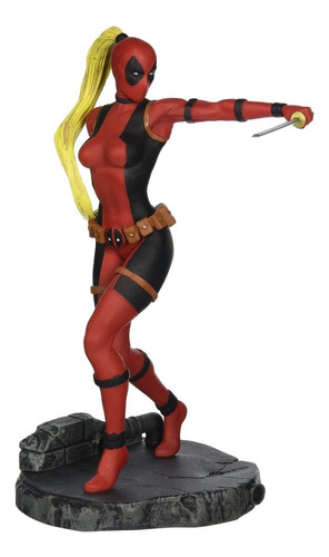 Marvel Gallery Lady Deadpool Original Excelente