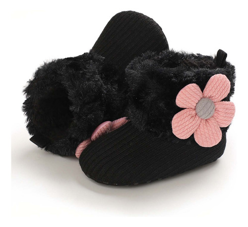 Botas M Shoe Para Niñas Pequeñas Con Bonitas Flores, Algodón