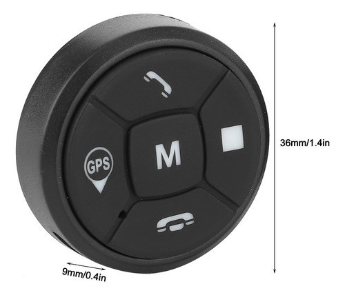 Botón Universal Para Volante De Coche Mando A Distancia