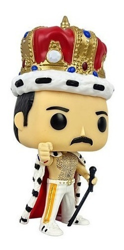 Figura De Acción Freddie Mercury King 50149 Funko Pop! Rocks (Usado)