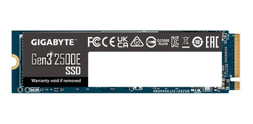 Disco Sólido Ssd 500 Gb Gigabyte 2500e Nvme M2