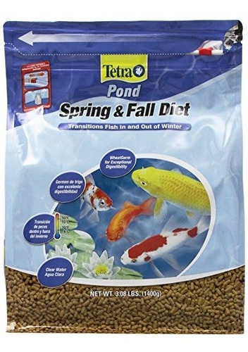 Alimento Estacional Para Peces De Estanque - 3.08 Lb