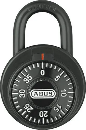 Candado De Combinación Abus Export - Negro