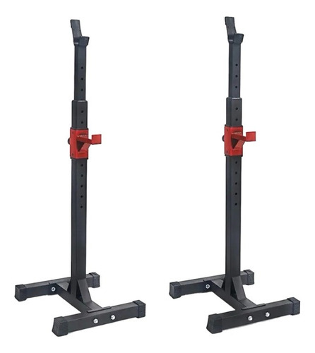 Rack Soporte Sentadillas Barra Pesas Press Pecho Gimnasio