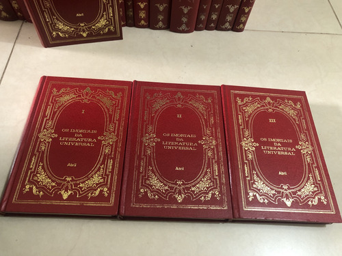 Livros Coleção Os Imortais Da Literatura Universal - 53 Volumes Completos - Vários Autores - Editora Abril Pl031 (Usado)