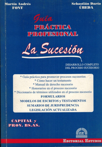 Guía Práctica Profesional La Sucesión - Font  