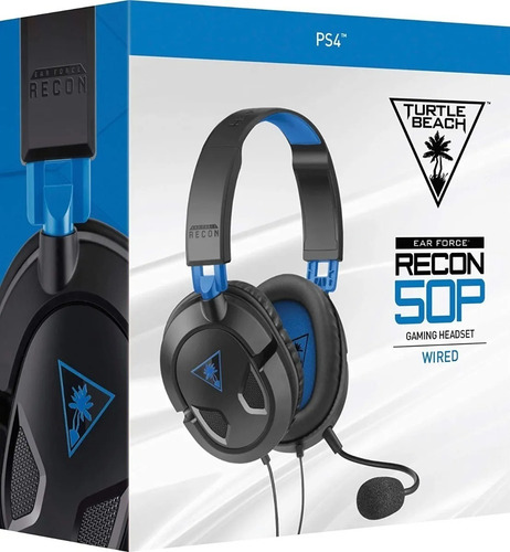 Auricular Gamer Turtle Beach Americano 50p Earforce Ps4 Xbox