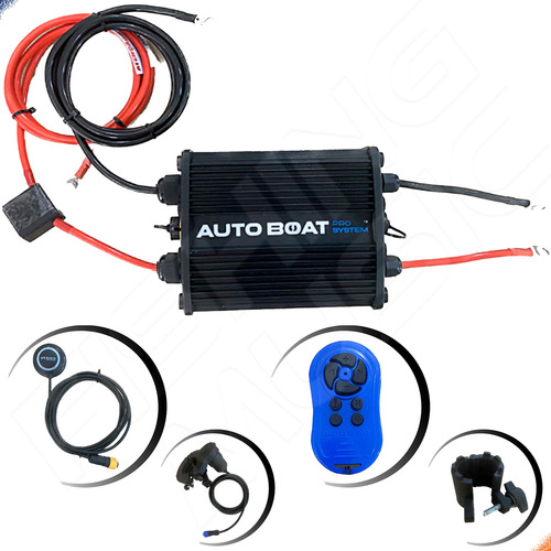 Sistema Autoboat Com Controle Sem Fio Para Motor Elétrico