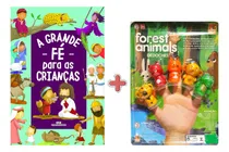 Comprar Livro A Grande Fé Para As Crianças + Dedoches Animais Da Floresta - Livro Infantil Capa Dura Editora Melhoramentos