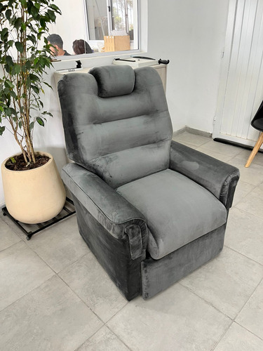 Sillon Relax Reclinable Poltrona Tapizado Pana G2