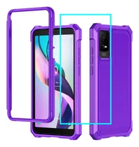 Comprar Funda Para Tcl Ion X Tcl 40 Z Tcl Ion V Morado Frosted Polic