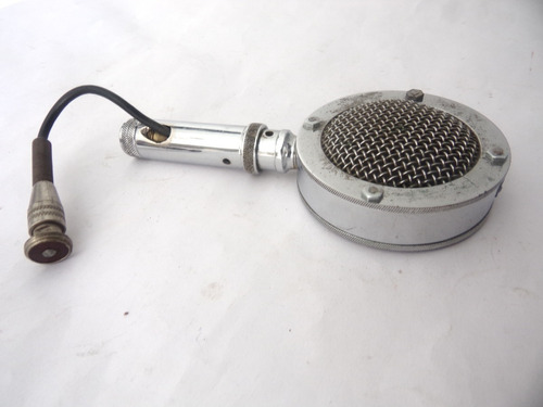 Antiguo Micrófono De Audio Funcionando Todo Original
