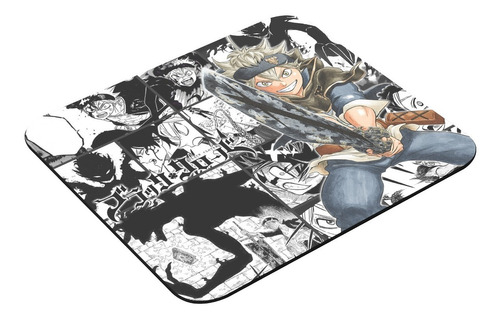 Mouse Pad 23x19cm Anime Manga Black Clover Asta