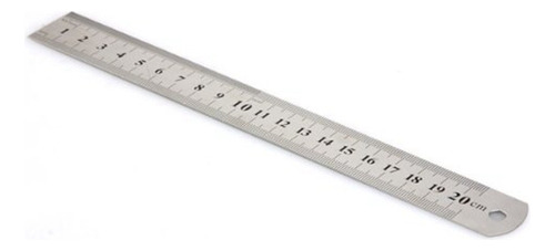 // Régua De Aço Inoxidável Vintage Rule Scale Machinist