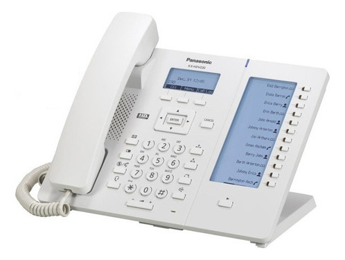 Teléfono Sip Panasonic Kx-hdv230x Pantalla Lcd 2.3 | Blanco (Usado)