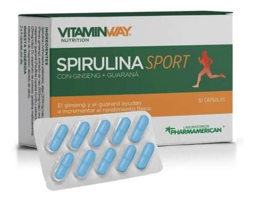 Vitamin Way Spirulina Sport Mejora Rendimiento Físico