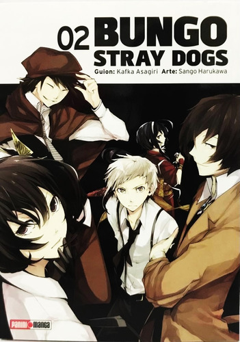 Manga Bungo Stray Dogs Tomo 2 Panini Español 
