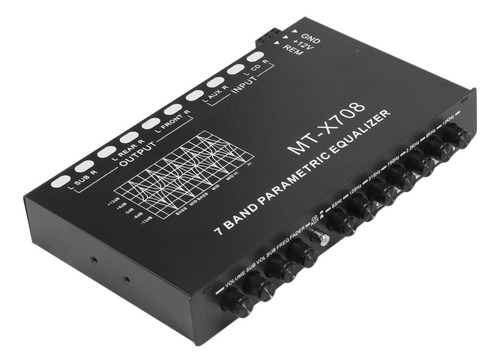 Ecualizador De Coche De 7 Bandas, Ecualizador De Audio Ajust