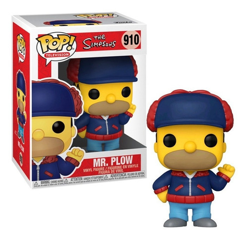 Funko Pop! The Simpsons: Mr Plow Homer Special Edition #910